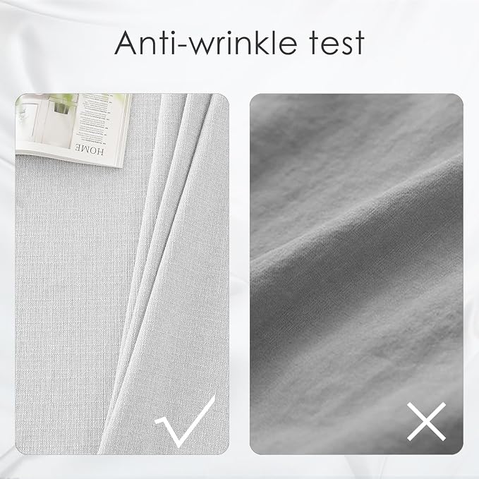 BALCONY & FALCON Rectangle Tablecloth 57" x 85" Washable Wrinkle Resistant and - Image 4