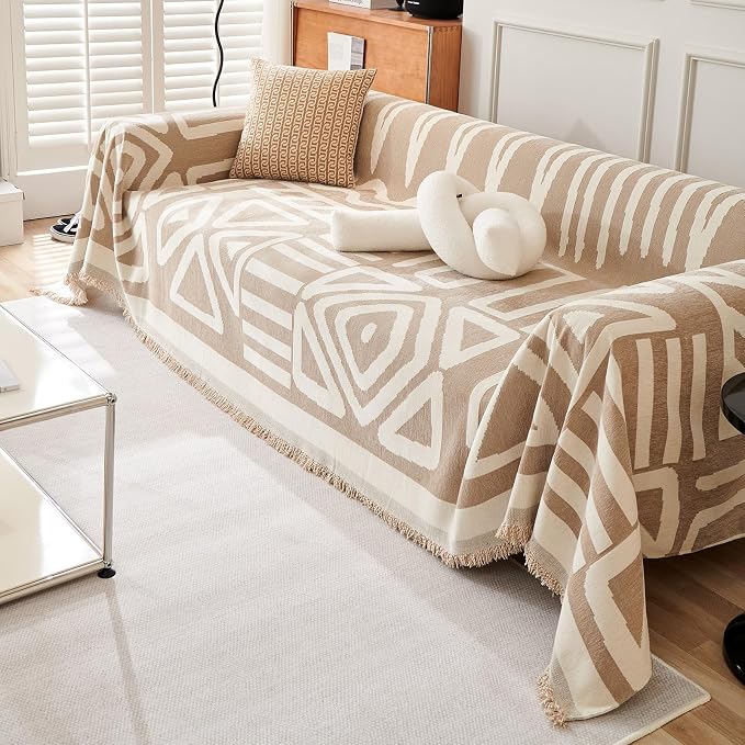 VClife Boho Couch Cover, Washable Sofa Cover - Image 7