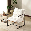 VINGLI 28" Wide Plush Upholstery Sling Modern Accent Chair by VINGLI