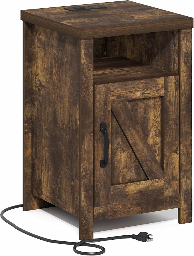 Furinno Farmhouse Night Stand - Image 5