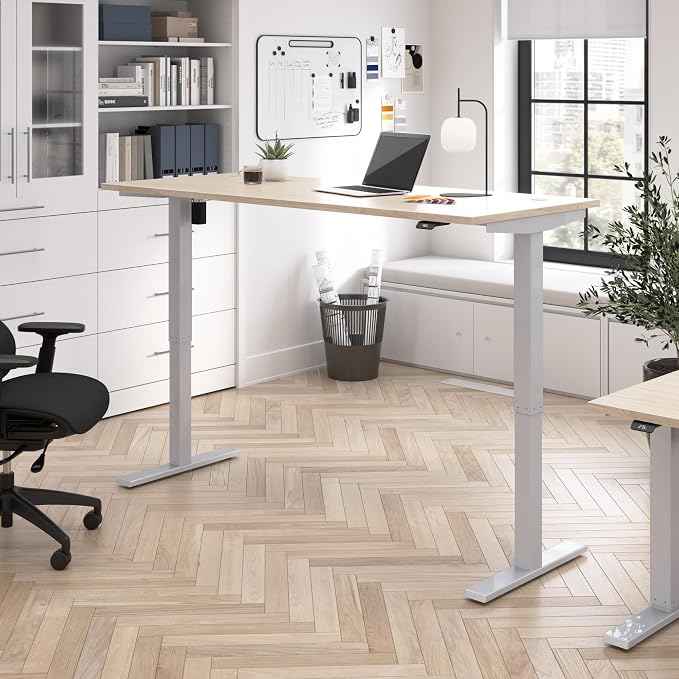 Bush Business Furniture 72-inch Electric Height Adjustable Standing Desk - Image 2
