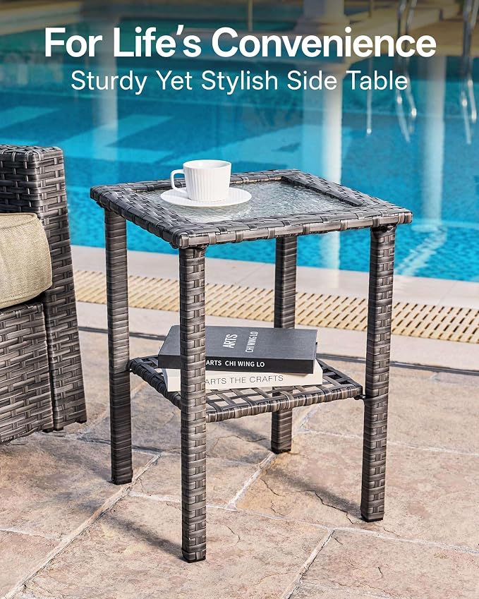 Luxury 3-Piece Patio Furniture Set - Image 8