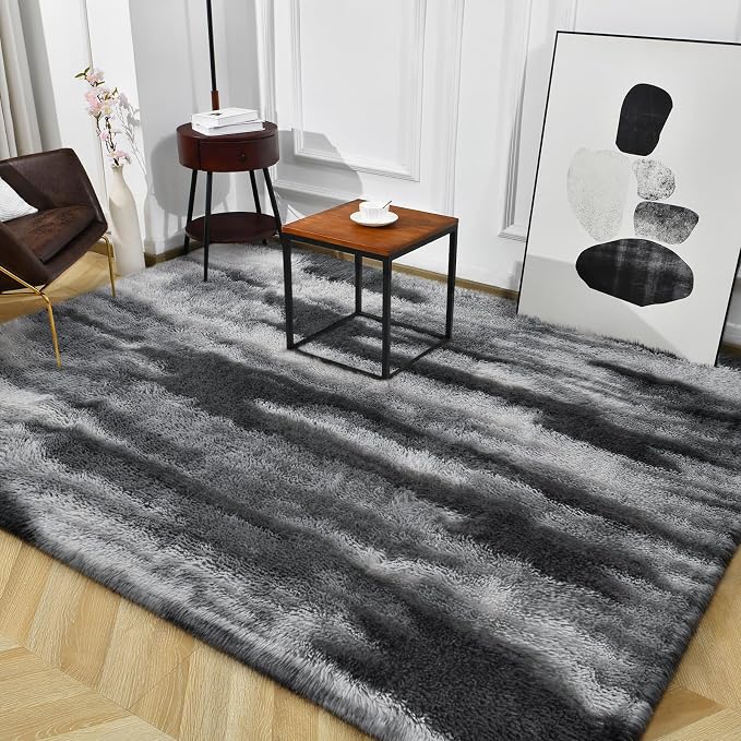 TWINNIS Super Soft Shaggy Rugs Fluffy Carpets, 6x9 Feet, Indoor Modern Plush - Image 9