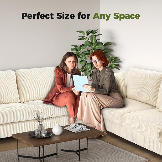 Kidirect 70in L Shaped Couch, Modular Sofa No Tool Assembly, Comfy Sectional - Image 9