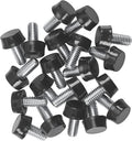 5/16“-18 UNC Thread Adjustable Furniture Levelers Screw in Threaded, Galvanized by EZALOR