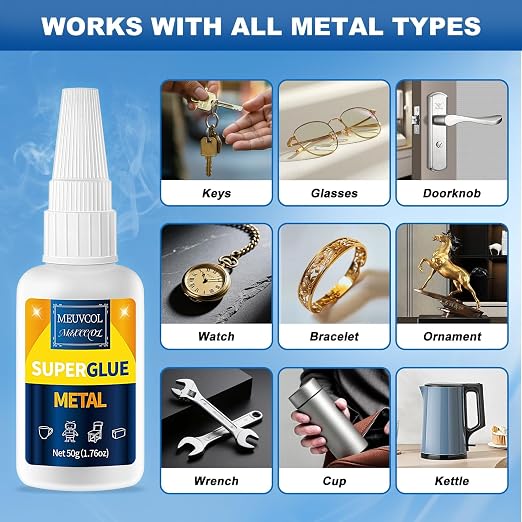 Meuvcol Metal Glue 100g - Image 3