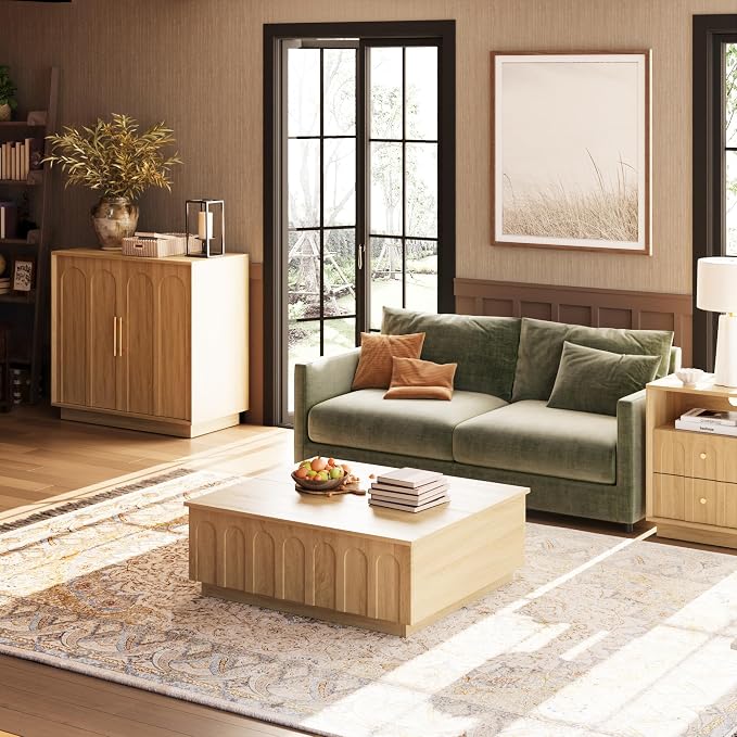 FORTUNETEC Sideboard Buffet Cabinet - Image 9