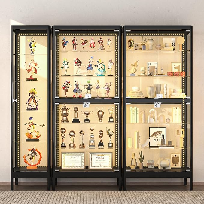 5-Tier Glass Display Cabinet - Image 6