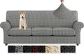 ZNSAYOTX 4 Piece Sofa Covers for Living Room Anti Slip Stretch Couch Covers for by ZNSAYOTX