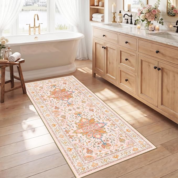 RELEANY Area Rugs 2'6"x5' Runner Rug Non Slip Washable by RELEANY
