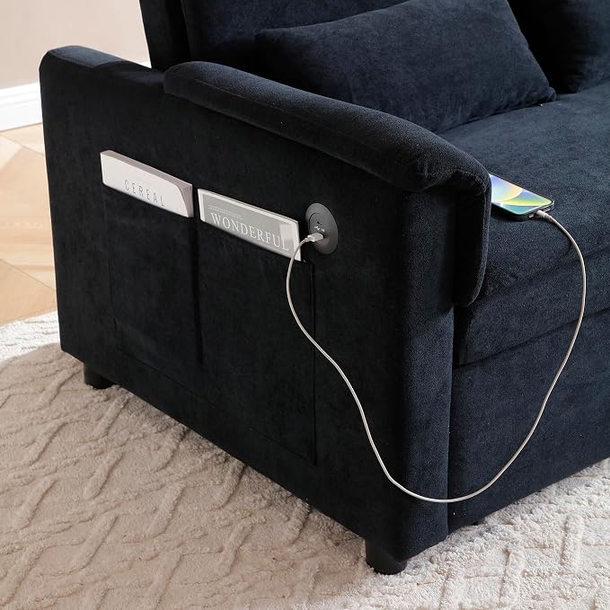 55.5" Small Sleeper Sofa Couch - Image 8