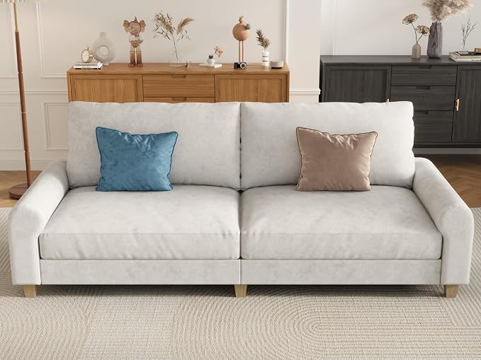 EASE MOOSE 88.5" Velvet Loveseat Couches - Image 4