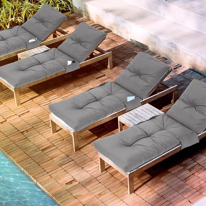 Outdoor Chaise Lounge Cushions - Image 7