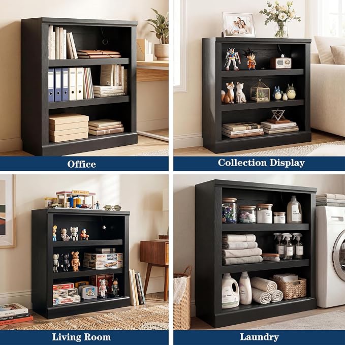Unikito 3-Tier Storage Bookcase - Image 7