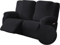 Genina Recliner Loveseat Covers, Stretch Reclining Sofa Covers, 2 Seater Couch by Genina