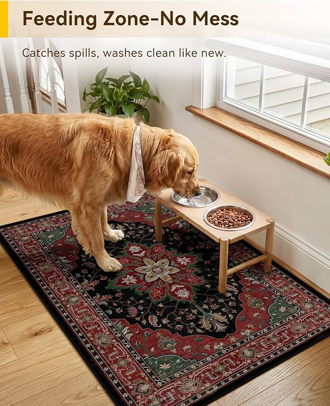 RELEANY Area Rugs 2'x3' Kitchen Rugs Entry Rug Small Rugs - Image 2