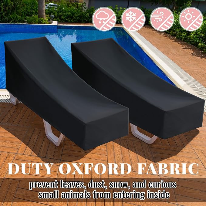 Patelai 2 Set Outdoor Chaise Lounge Cushions - Image 6