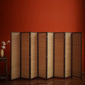 Furnnylane 8 Panel Bamboo Room Divider by Furnnylane