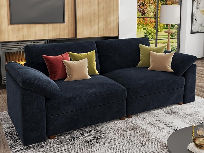 EASE MOOSE Modern Loveseat Sofa - Image 3