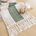 FEXIA Sage Green Table Runner 60 Inches Long by FEXIA