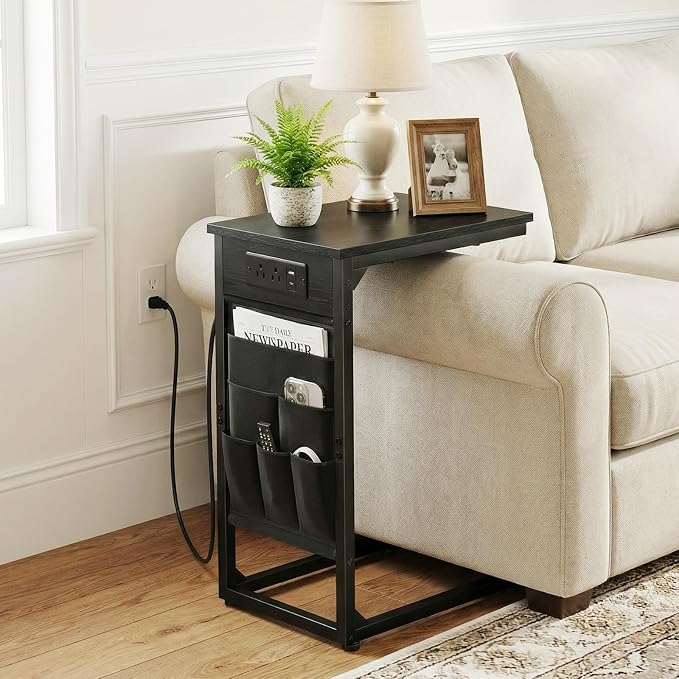 AMHANCIBLE C Shaped End Table - Image 2