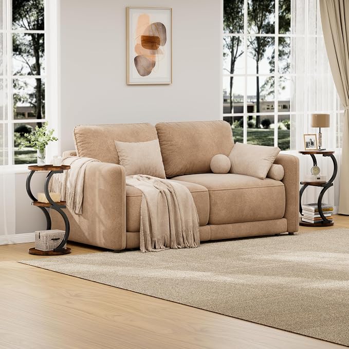 Small Side Table, 3-Tier Round End Table - Image 9