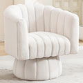 Swivel Accent Barrel Chair by YUUIJOAA