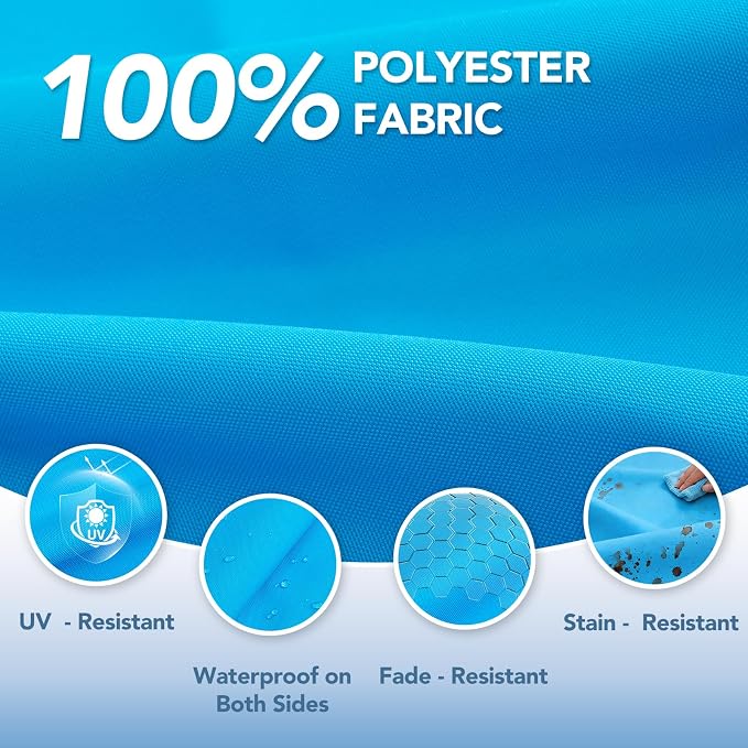 L'AGRATY Outdoor Lounge Chaise Cushion: 72x21x3 Inch Waterproof Lounge Chair - Image 5