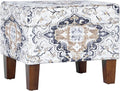Homepop Home Decor |K7646-A862 | Upholstered Modern Rectangular Storage Ottoman by HomePop