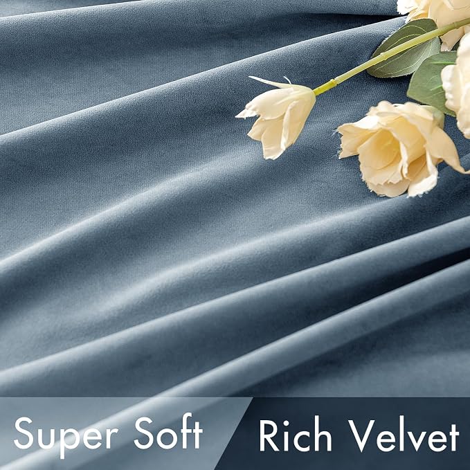 MIULEE Velvet Curtains 108 inches - Image 4