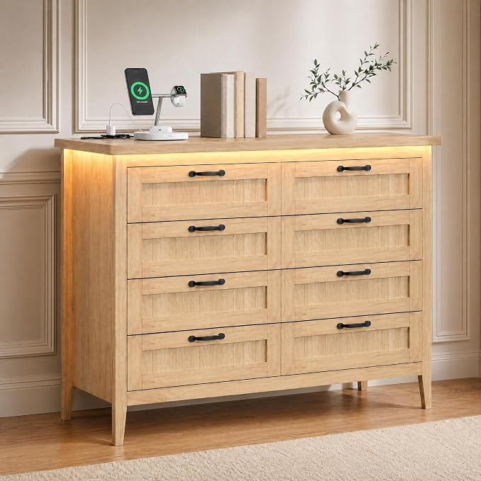 GarveeLife 8 Drawer Chest Dresser by GarveeLife