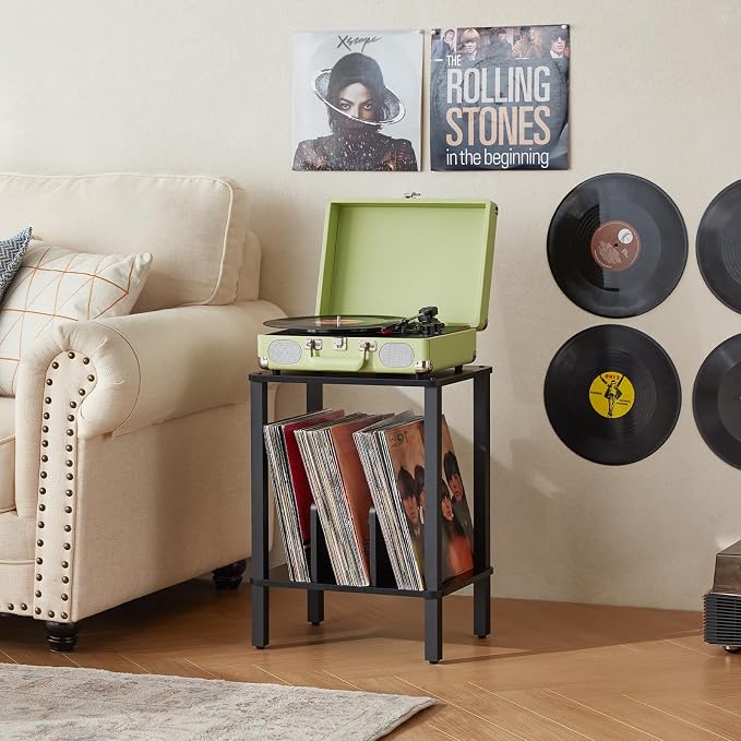 LELELINKY 2-Tier Record Player Stand - Image 5