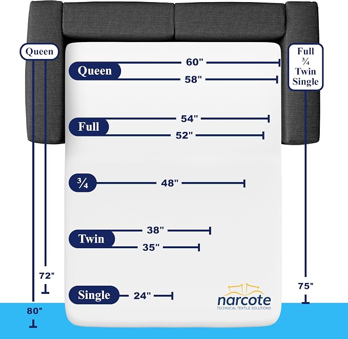 Allersoft| Queen Sleeper Sofa Mattress Cover - Image 2