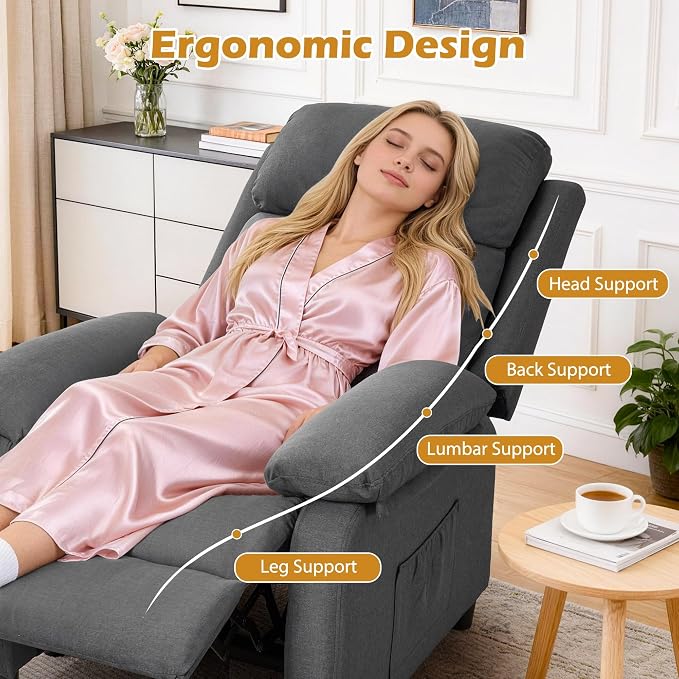 Korser Recliner Chair, Living Room Chairs - Image 4