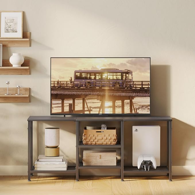 JARHETUN TV Stand for 55 Inch TV, Entertainment Center - Image 2