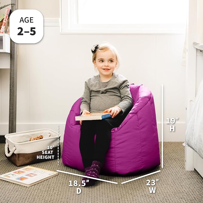 Big Joe Milano Child-Sized Bean Bag Chair - Image 3