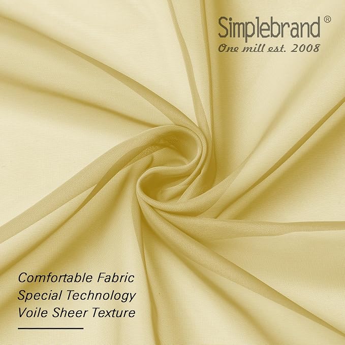 Simplebrand Yellow Tier Curtains - Image 6