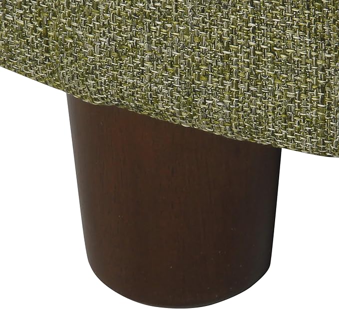 Homepop Home Decor | Upholstered Round Storage Ottoman | Ottoman - Image 6