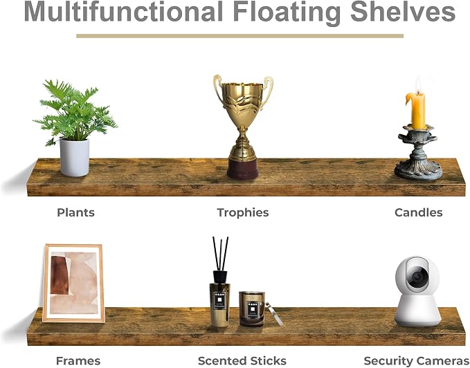 Sorbus Floating Shelves for Wall - Image 6