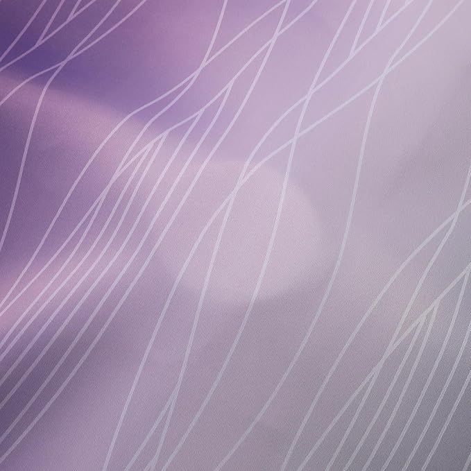 Estelar Textiler Purple and Black Ombre Blackout Curtains - Image 8