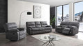 Betsy Furniture Microfiber Reclining Sofa Couch Set Living Room Set 8007 by BetsyFurniture