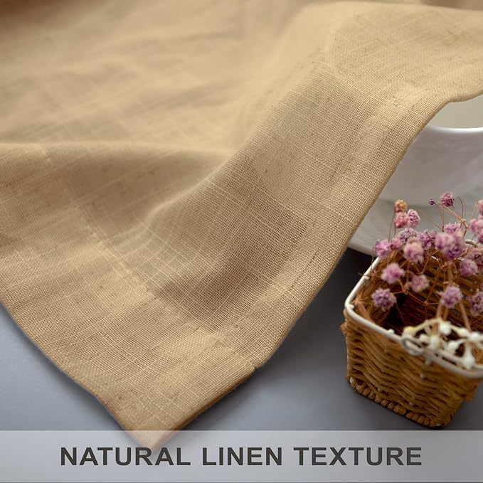 Tan Beige Curtains 96 Inches Long - Image 8
