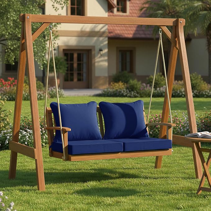 Summsun Outdoor Cushions for Patio Furniture 24 x 24 Inch, Double-Sided - Image 8