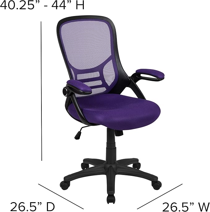 Flash Furniture Porter High-Back Swivel Office Chair - Image 3