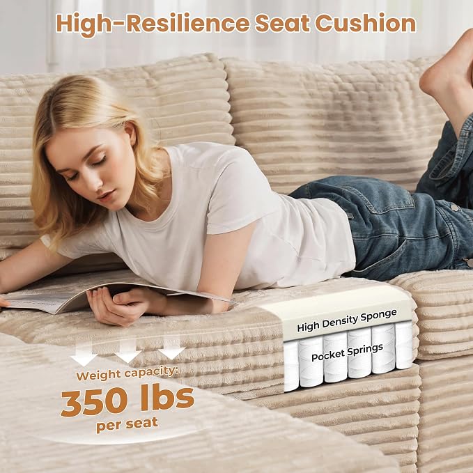 ovios 32.7 inches Middle Seat Module - Image 5