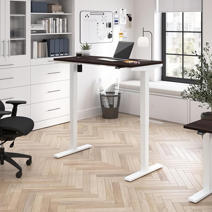 Bush Business Furniture 48-inch Electric Height Adjustable Standing Desk - Image 2