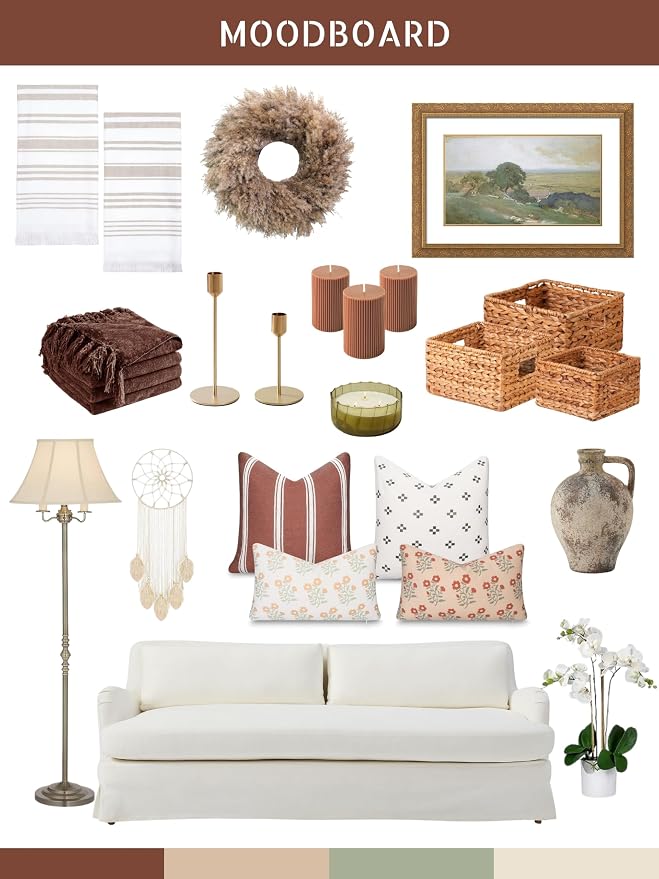 Crumbs Home Modern Farmhouse California Casual Indoor Outdoor Throw Pillow Cover - Image 4