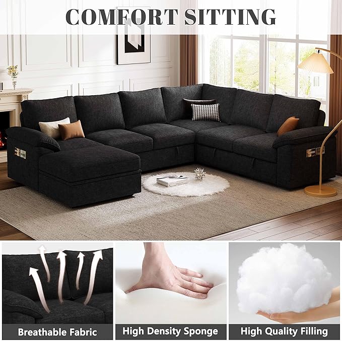 108 Inch Modular Sectional Sofa - Image 5