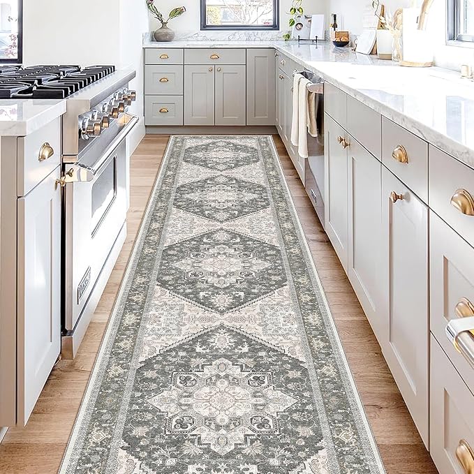OPPODREAM Soft Entryway Rug 2x10, 2x10 Rug Runner, Washable Hallways Carpet 2 x by OPPODREAM