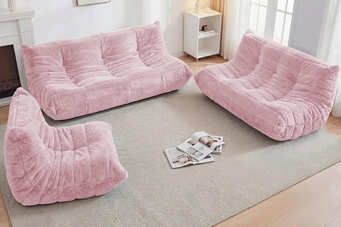 Bean Bag 3-Seater Chair Big Sofa Beanbag Chair - Image 8